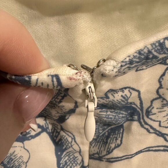 JOIE Floral Blue and White Dress - Picture 5 of 5